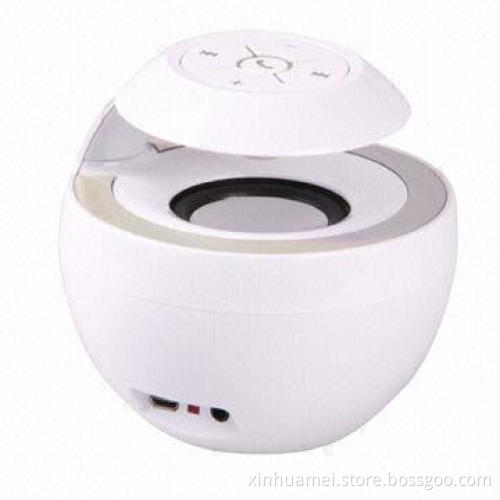 Bluetooth wireless speaker, measures 100x100x97mm